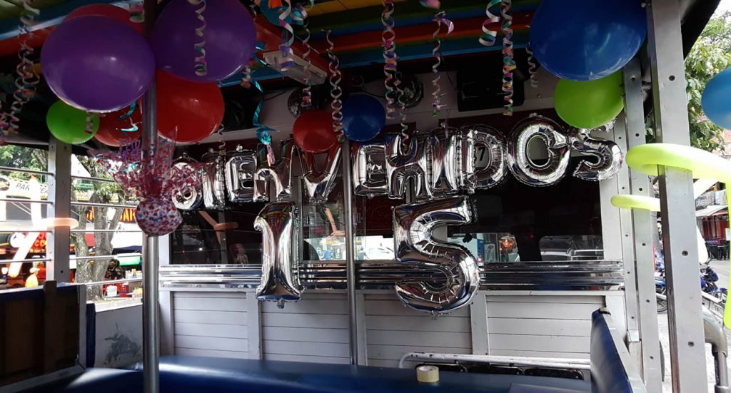 cumpleaños chivas rumba