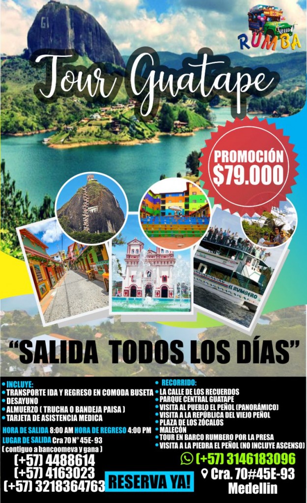 Descubra cómo Medellín está innovando en el uso de chivas para turismo 5 Flyer ChivasRumba WEB