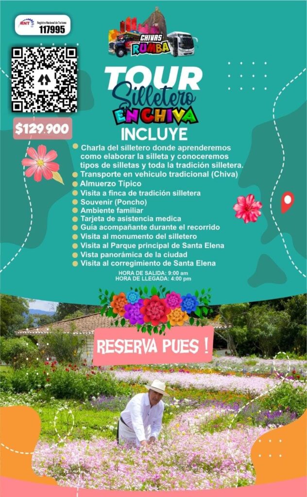 tour feria de las flores chivas rumba