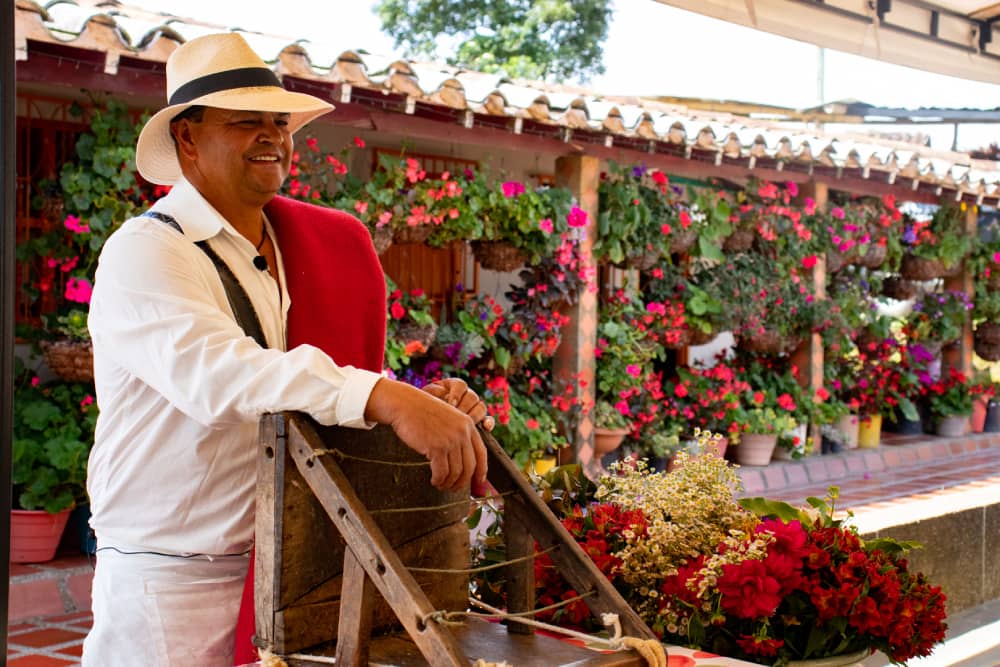 feria de flores